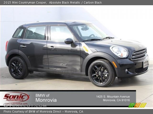2015 Mini Countryman Cooper in Absolute Black Metallic