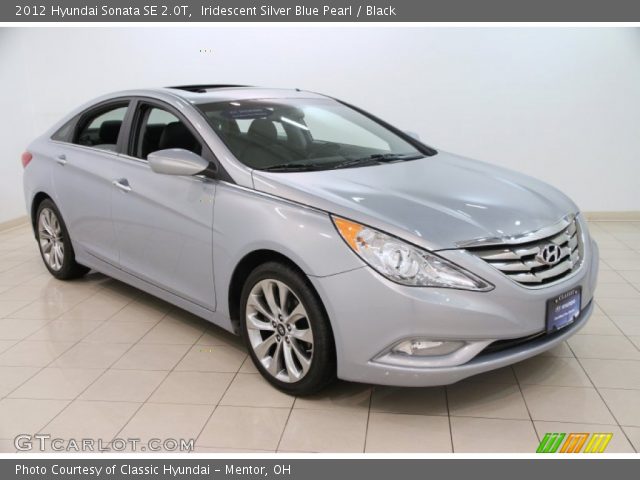 2012 Hyundai Sonata SE 2.0T in Iridescent Silver Blue Pearl