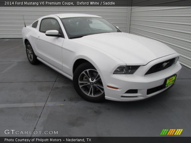 2014 Ford Mustang V6 Premium Coupe in Oxford White