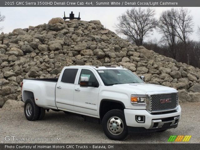 2015 GMC Sierra 3500HD Denali Crew Cab 4x4 in Summit White