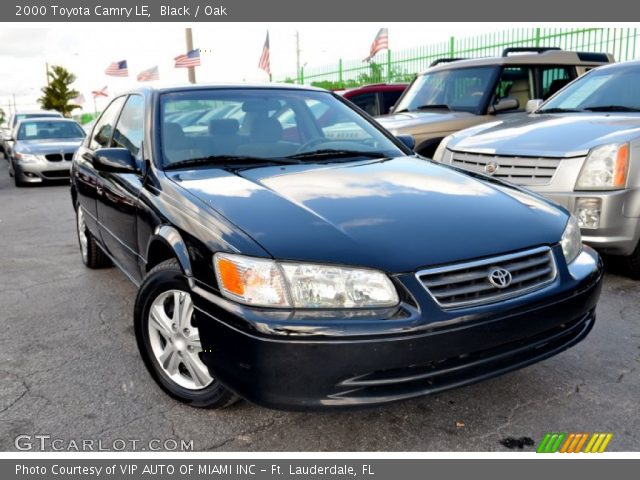 2000 Toyota Camry LE in Black