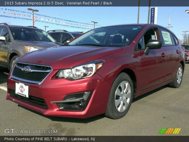 2015 Subaru Impreza 2.0i 5 Door in Venetian Red Pearl