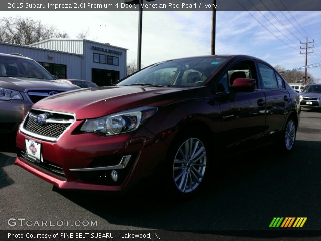 2015 Subaru Impreza 2.0i Premium 4 Door in Venetian Red Pearl