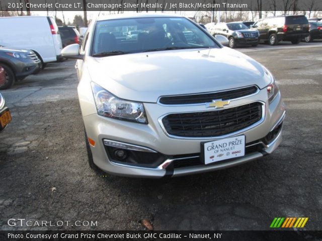 2015 Chevrolet Cruze LT in Champagne Silver Metallic