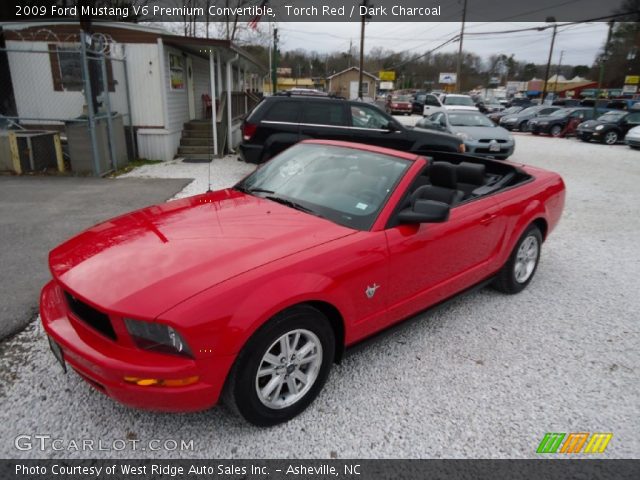 2009 Ford Mustang V6 Premium Convertible in Torch Red