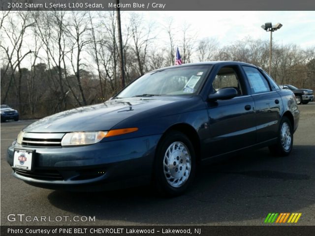 2002 Saturn L Series L100 Sedan in Medium Blue