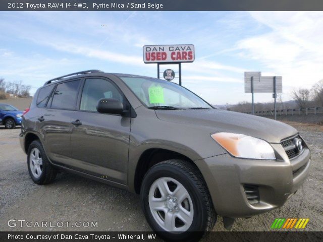 2012 Toyota RAV4 I4 4WD in Pyrite Mica