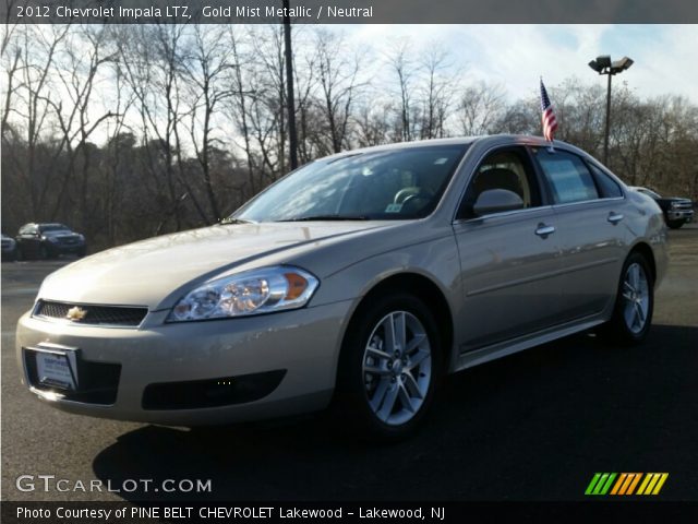 2012 Chevrolet Impala LTZ in Gold Mist Metallic