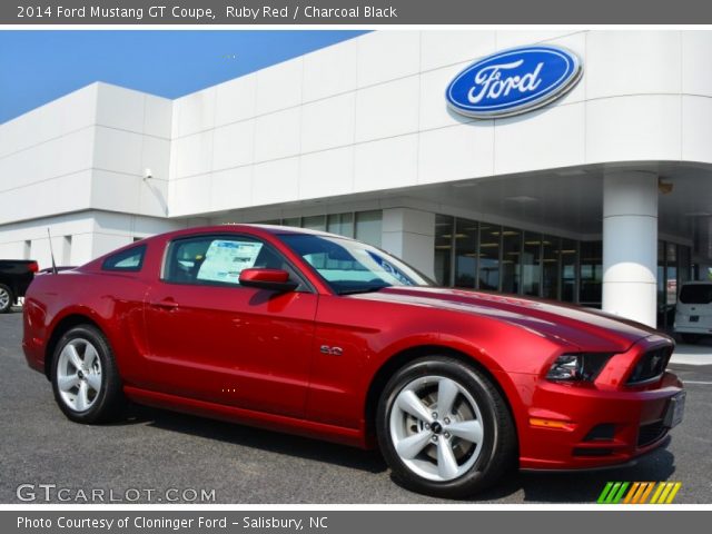 2014 Ford Mustang GT Coupe in Ruby Red