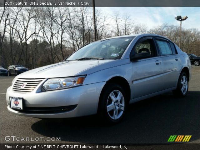 2007 Saturn ION 2 Sedan in Silver Nickel