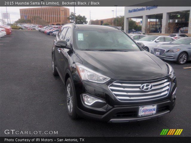 2015 Hyundai Santa Fe Limited in Becketts Black