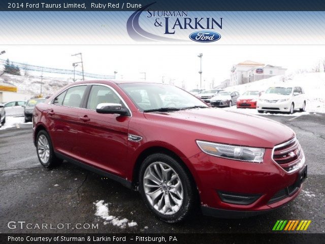 2014 Ford Taurus Limited in Ruby Red