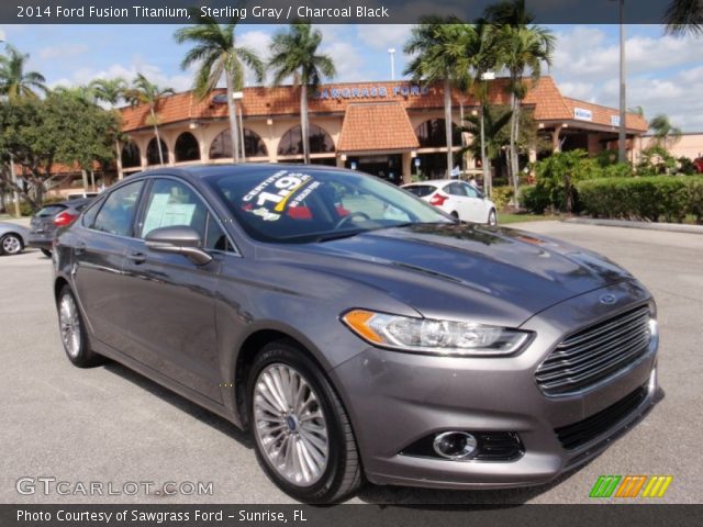 2014 Ford Fusion Titanium in Sterling Gray