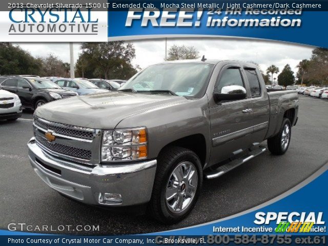 2013 Chevrolet Silverado 1500 LT Extended Cab in Mocha Steel Metallic