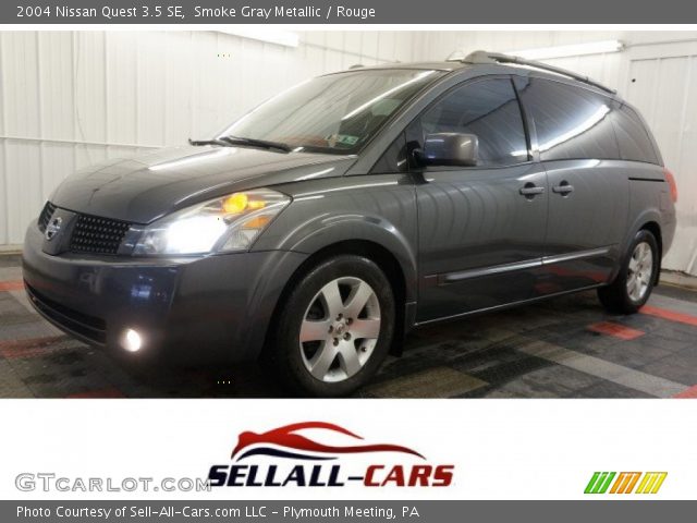 2004 Nissan Quest 3.5 SE in Smoke Gray Metallic