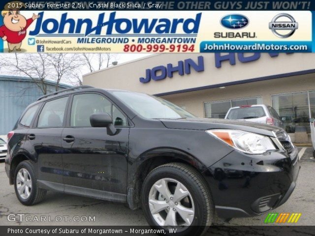 2015 Subaru Forester 2.5i in Crystal Black Silica