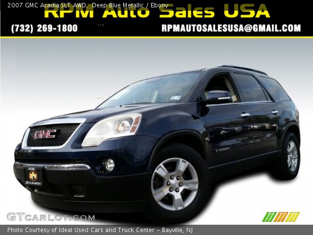 2007 GMC Acadia SLT AWD in Deep Blue Metallic