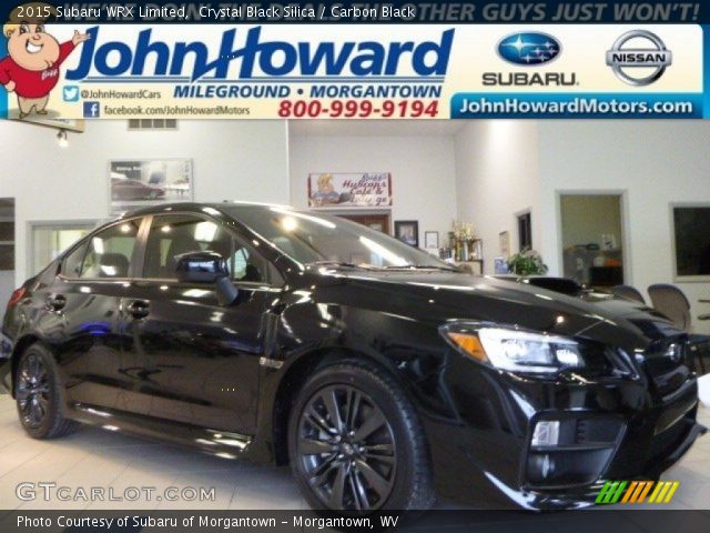 2015 Subaru WRX Limited in Crystal Black Silica