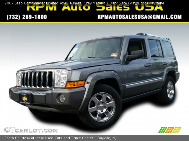 2007 Jeep Commander Limited 4x4 in Mineral Gray Metallic