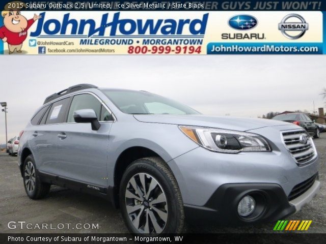 2015 Subaru Outback 2.5i Limited in Ice Silver Metallic