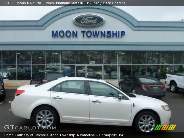 2012 Lincoln MKZ FWD in White Platinum Metallic Tri-Coat
