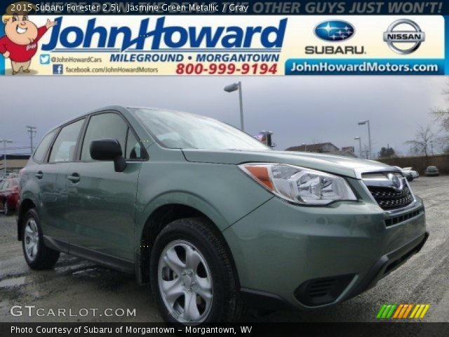 2015 Subaru Forester 2.5i in Jasmine Green Metallic