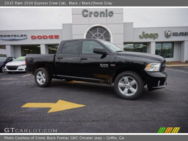 2015 Ram 1500 Express Crew Cab in Black