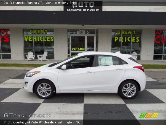 2013 Hyundai Elantra GT in Monaco White