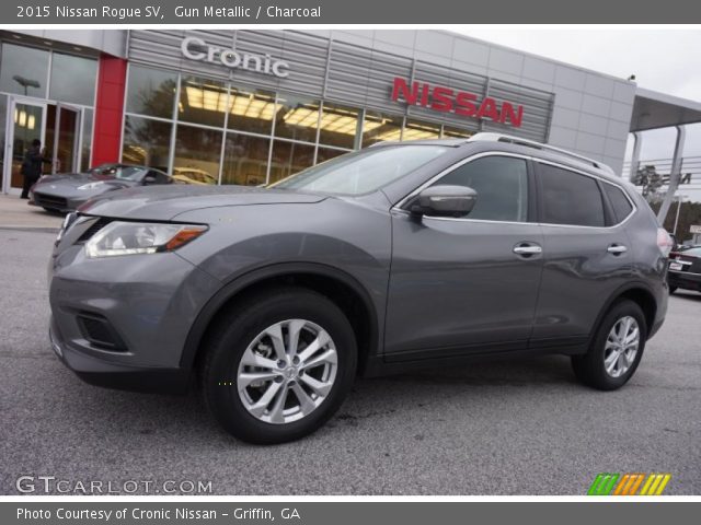 2015 Nissan Rogue SV in Gun Metallic