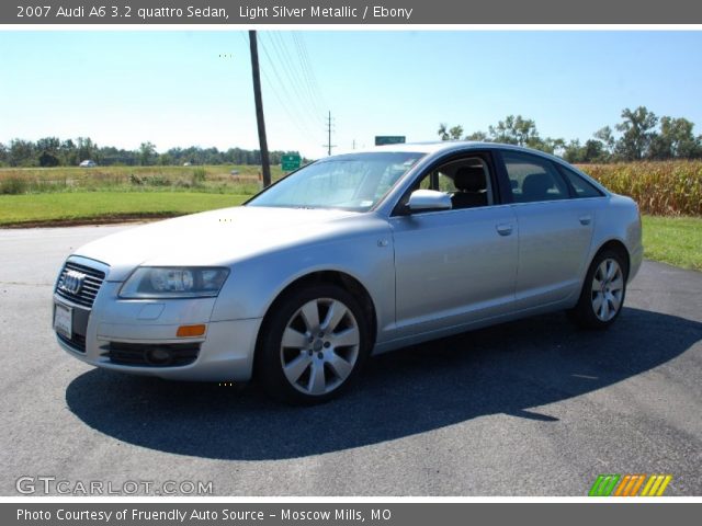 2007 Audi A6 3.2 quattro Sedan in Light Silver Metallic