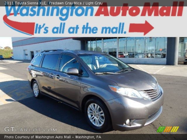 2011 Toyota Sienna XLE in Predawn Gray Mica
