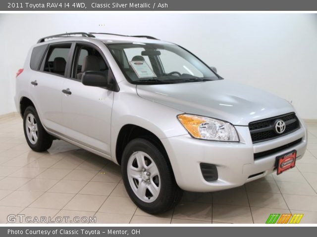 2011 Toyota RAV4 I4 4WD in Classic Silver Metallic
