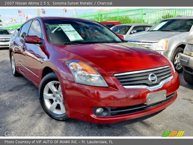 2007 Nissan Altima 2.5 S in Sonoma Sunset Metallic