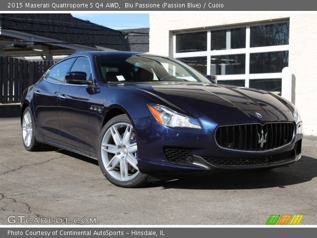 2015 Maserati Quattroporte S Q4 AWD in Blu Passione (Passion Blue)