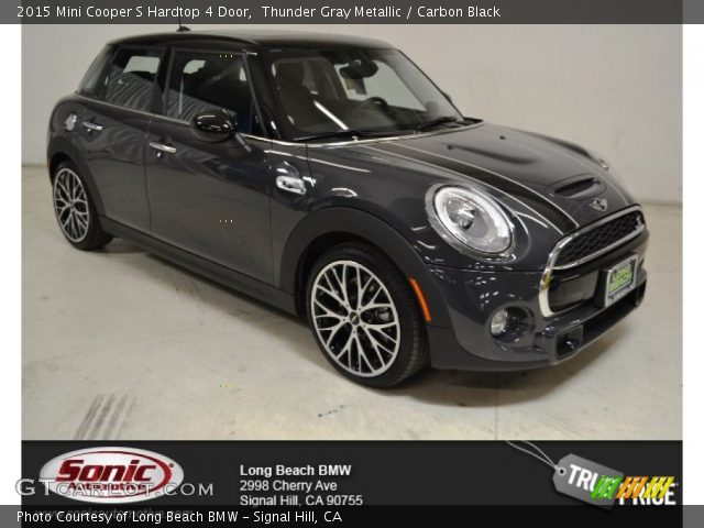 2015 Mini Cooper S Hardtop 4 Door in Thunder Gray Metallic