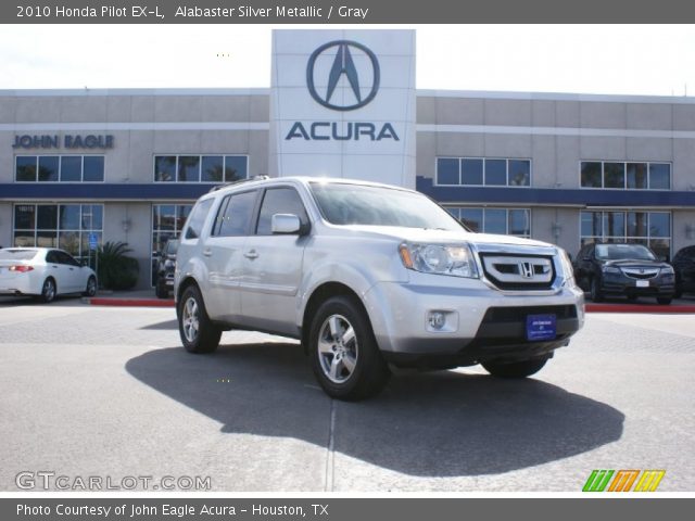 2010 Honda Pilot EX-L in Alabaster Silver Metallic