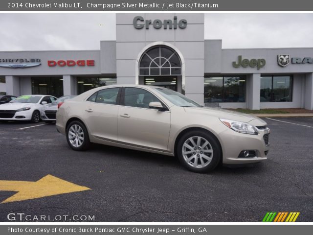 2014 Chevrolet Malibu LT in Champagne Silver Metallic