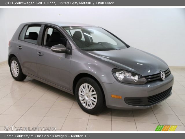 2011 Volkswagen Golf 4 Door in United Gray Metallic