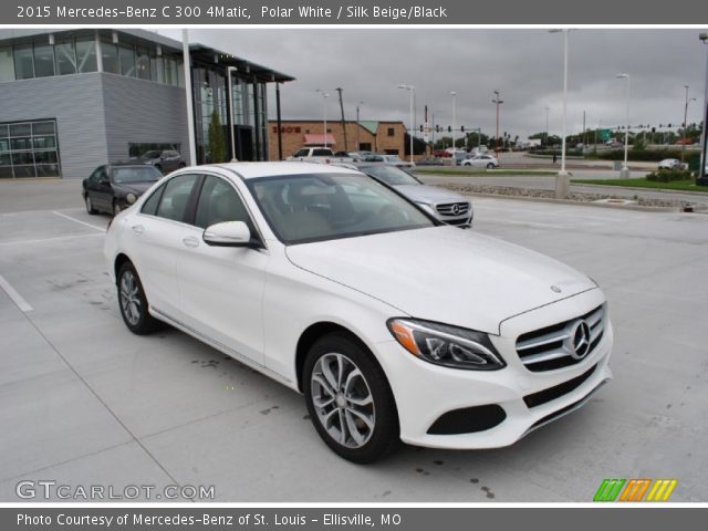 2015 Mercedes-Benz C 300 4Matic in Polar White