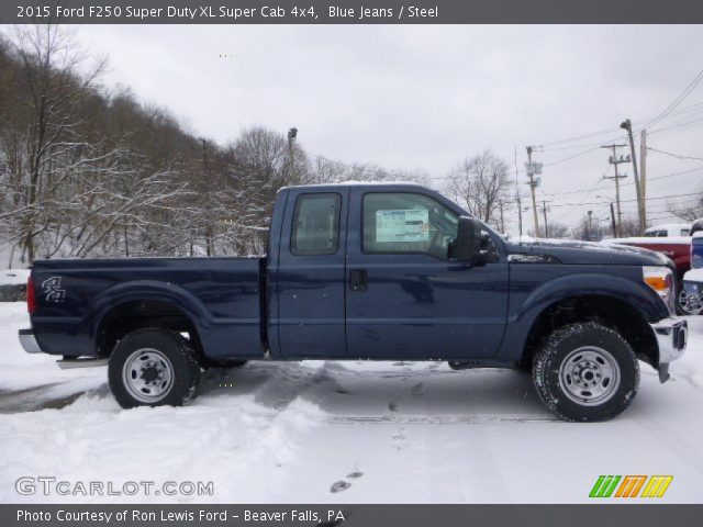 2015 Ford F250 Super Duty XL Super Cab 4x4 in Blue Jeans