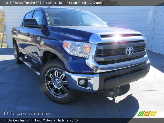 2015 Toyota Tundra SR5 CrewMax in Blue Ribbon Metallic