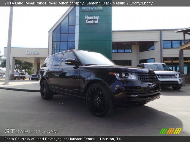 2014 Land Rover Range Rover Autobiography in Santorini Black Metallic