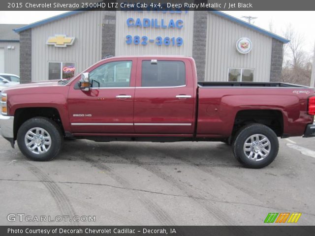 2015 Chevrolet Silverado 2500HD LTZ Crew Cab 4x4 in Deep Ruby Metallic