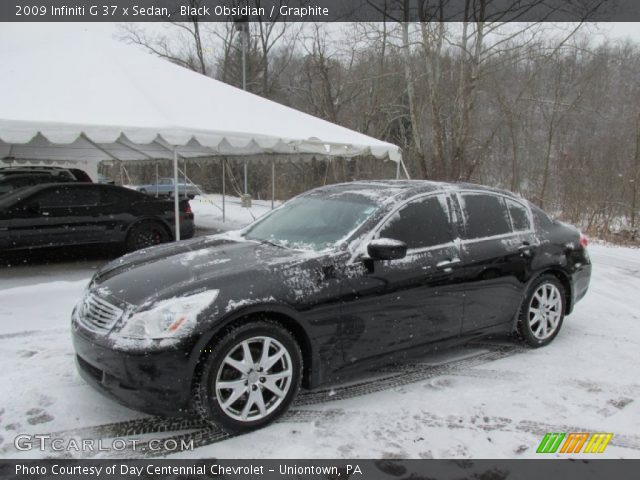 2009 Infiniti G 37 x Sedan in Black Obsidian