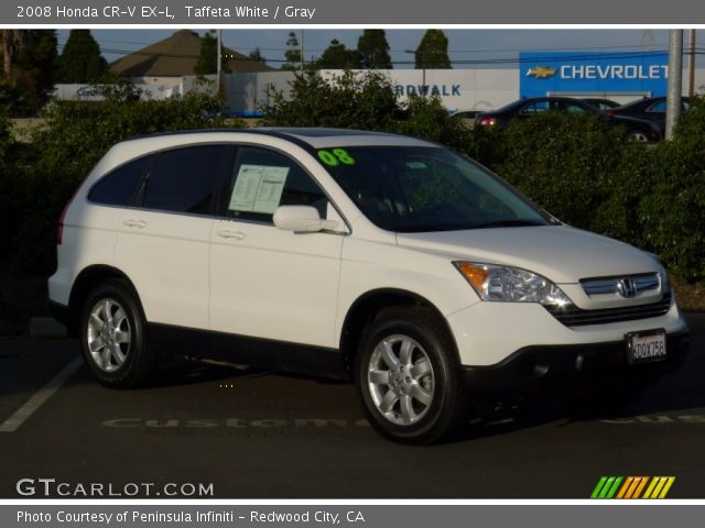 2008 Honda CR-V EX-L in Taffeta White