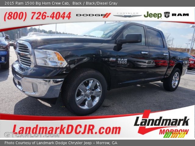 2015 Ram 1500 Big Horn Crew Cab in Black