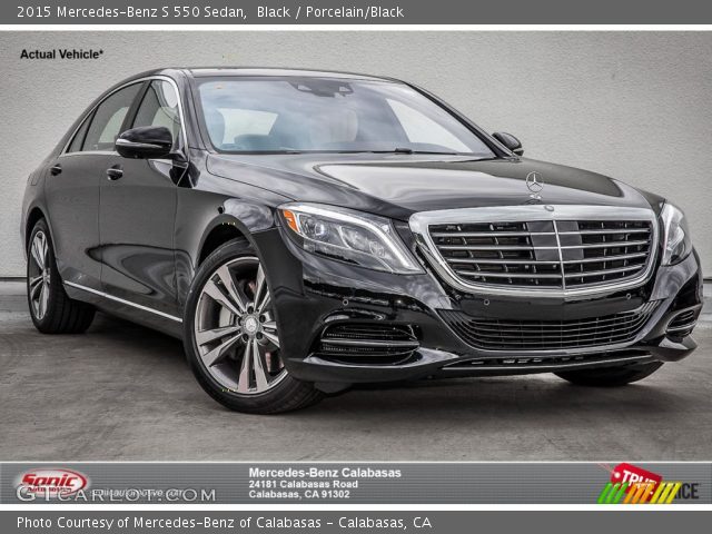 2015 Mercedes-Benz S 550 Sedan in Black