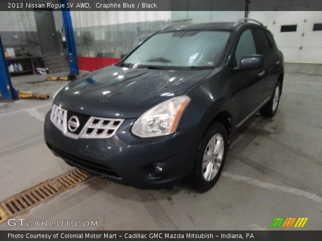 2013 Nissan Rogue SV AWD in Graphite Blue