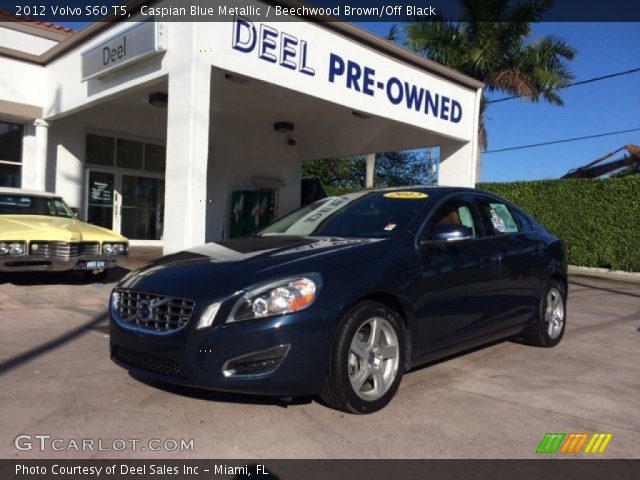 2012 Volvo S60 T5 in Caspian Blue Metallic