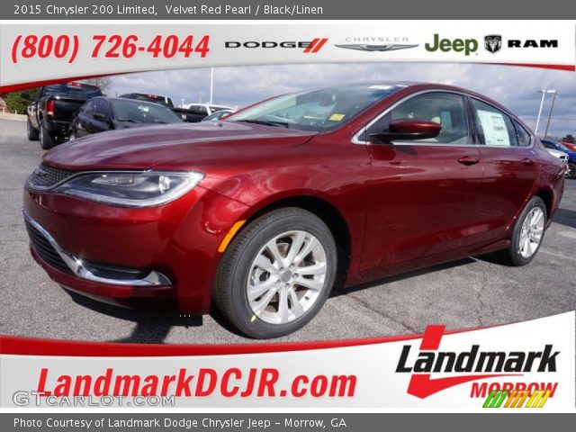 2015 Chrysler 200 Limited in Velvet Red Pearl